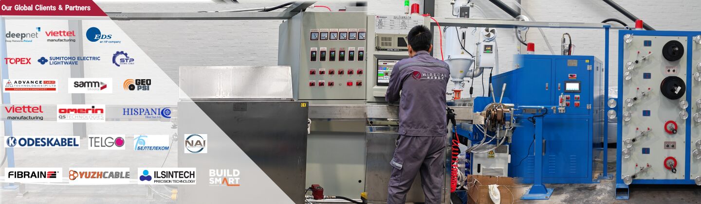 Lichtwellenleiter-Maschine