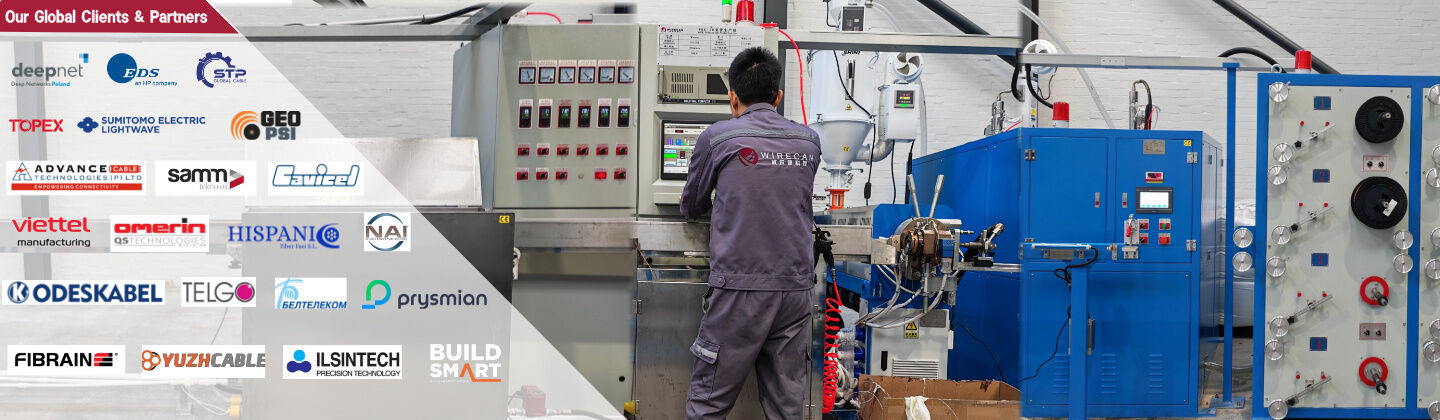 Lichtwellenleiter-Maschine