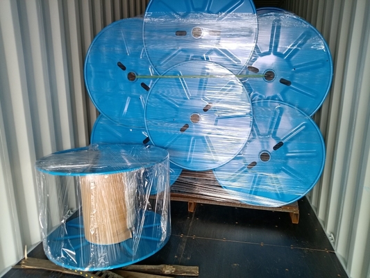Industrielle Stahlkabeltrommel runzelte Bobbin For Stranding Machine