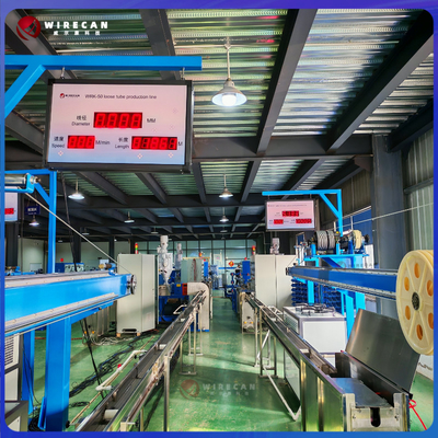 WRK-50 Loose Tube Extrusion Line -- Hochgeschwindigkeitsoptische Faserkabelherstellung