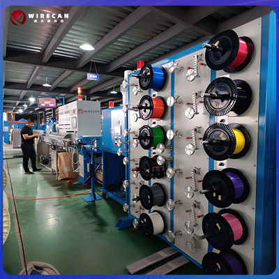 WRK-50 Loose Tube Extrusion Line -- Hochgeschwindigkeitsoptische Faserkabelherstellung