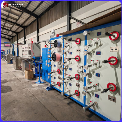 WRK-50 Produktionslinie für Glasfaserkabel mit losem Rohr / Extrusionsmaschine für Glasfaserrohre