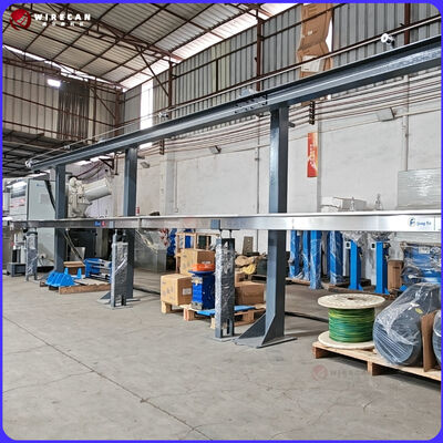 GF-80+60+50mm SPS-Steuerkabel-Extrusionslinie für die Herstellung von Bauleitungen