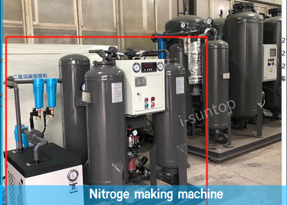 GF-1800 7500W Faser-Farbton-und Rückspulenmaschine mit dem Stickstoff, der Maschine herstellt