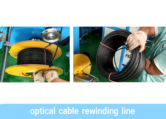 Sgs-Kabel-umwickelnde Maschine, 50HZ verkabeln Rückspulenmaschine mit Meter-Zähler