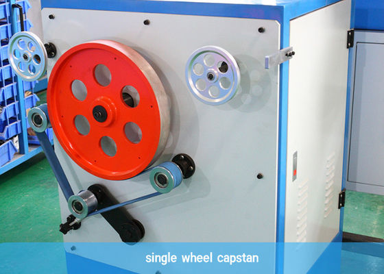 Einzelne Stahl-Draht-EVA Coating Machine Fiber Optic-Kabel-Fertigungsstraße des Kopf-21kw