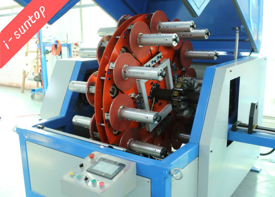 24 Haupt-20N 120rpm Aramid spinnen Schiffbruch-Maschinen-Lichtwellenleiter-Maschine