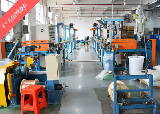 Draht-Produktionsmaschine-Silikon-Kabel-Verdrängungs-Linie 15kw 90kg/H