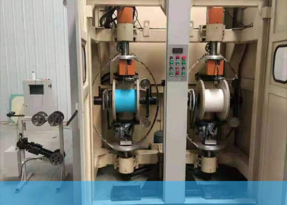 Kern-Leiterpaar-Torsions-Maschine des Netz-Cat5/6, 50Hz Doppeltes Bobbin Back Twist Machine