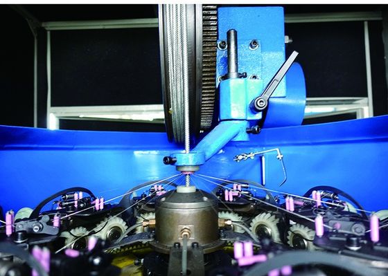 Hochgeschwindigkeits-130r/Min Double Layer Cable Braiding Maschinen-vertikale Art SGS