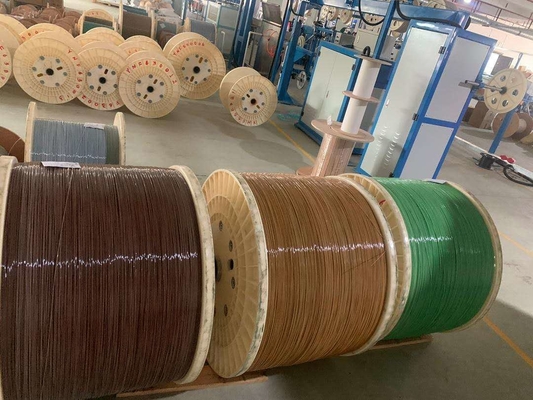 1.1-1.5mm Mikro-lose Rohr-Verdrängungs-Fertigungsstraße für geblasenes Kabel der Mikroluft