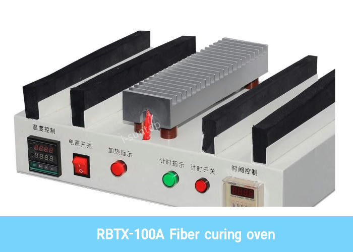 Horizontale kurierende Oven Fiber Patch Cord Making-Optikmaschine der Faser-1100w