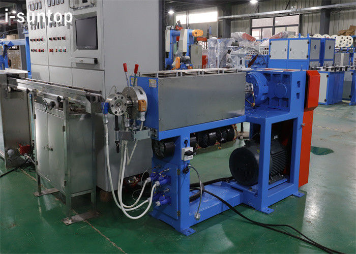 1-12 Kerne FTTH Outdoor Indoor Drop Cable Manufacturing Machine